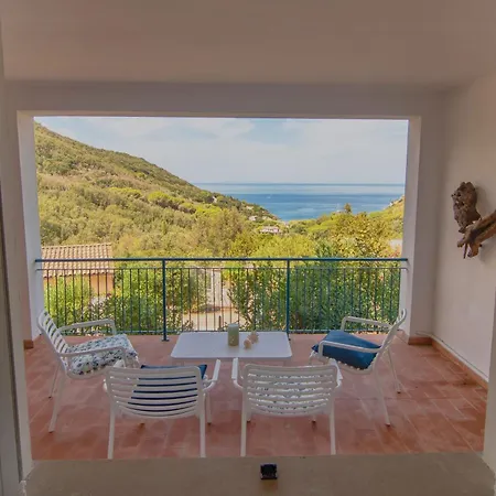 In Elba Insel Meerblick